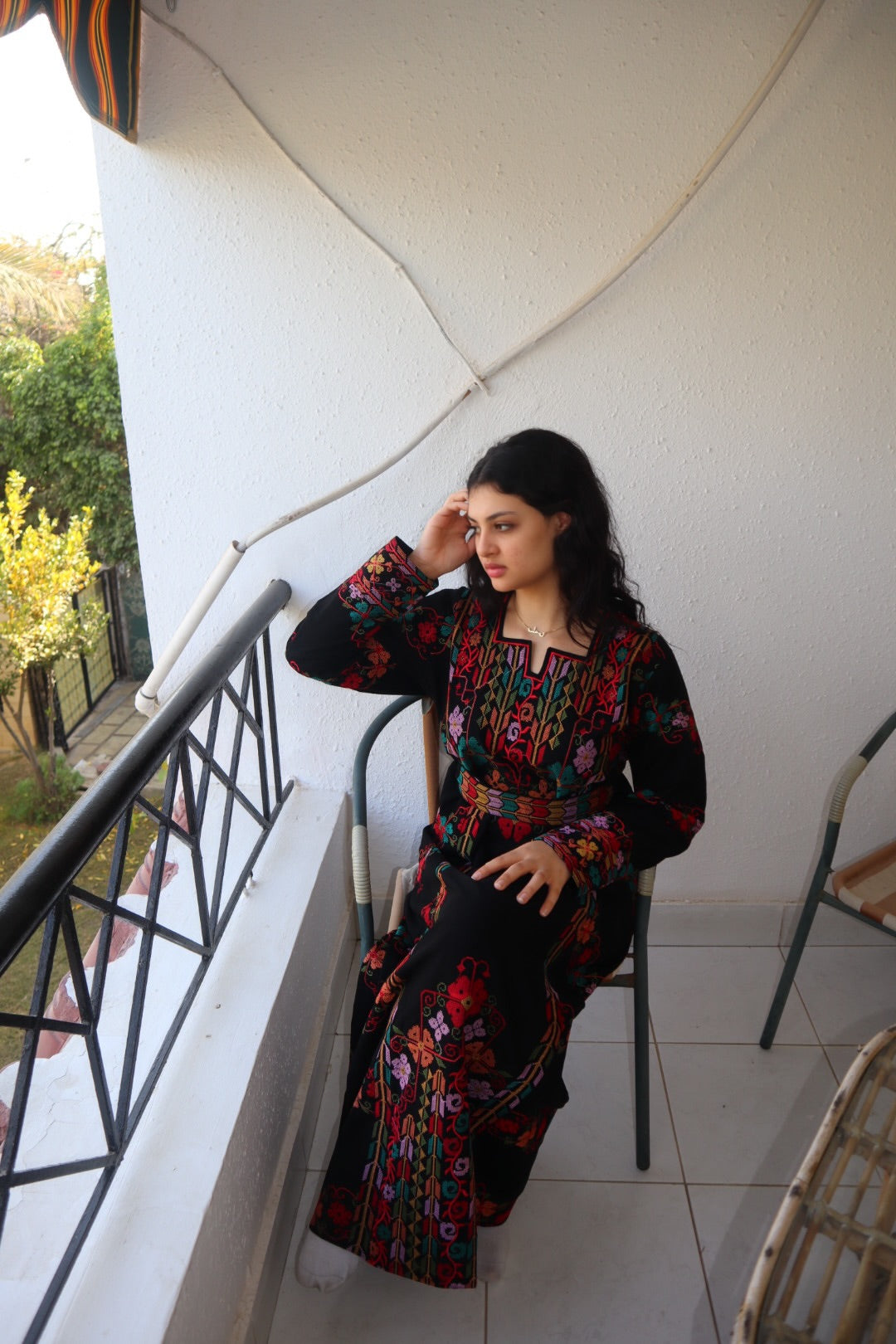 Floral Sinawy Thobe