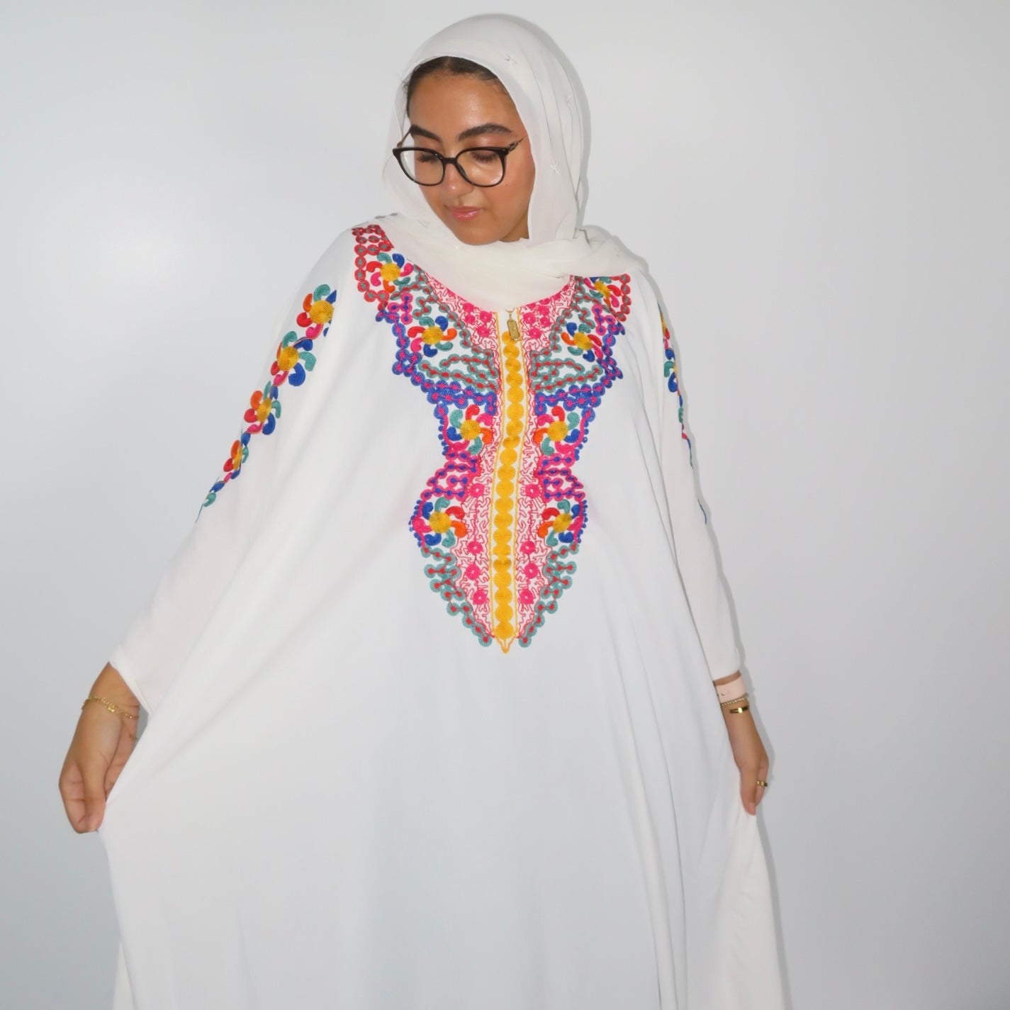 Nubian Butterfly Abaya (with tie inside)