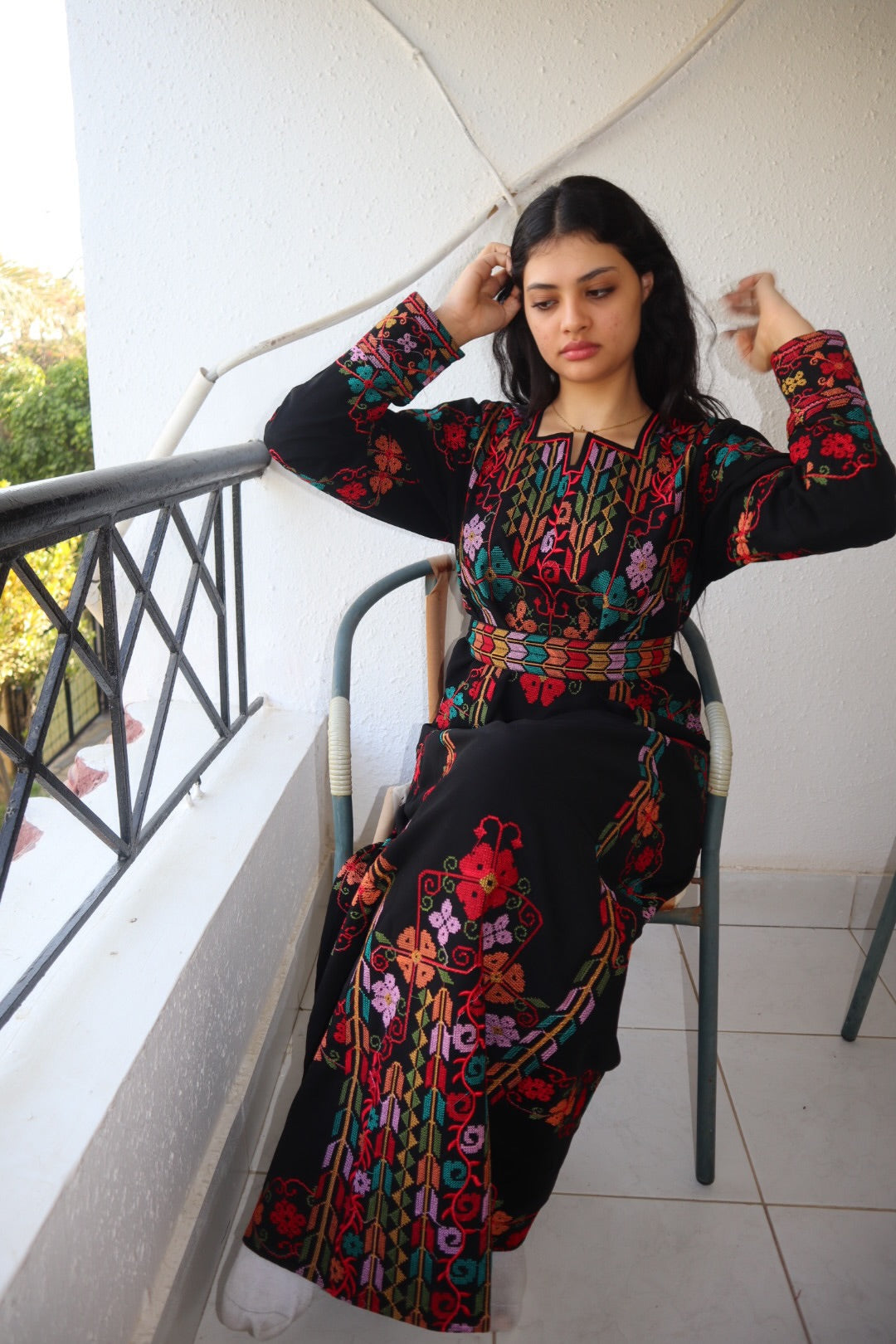 Floral Sinawy Thobe