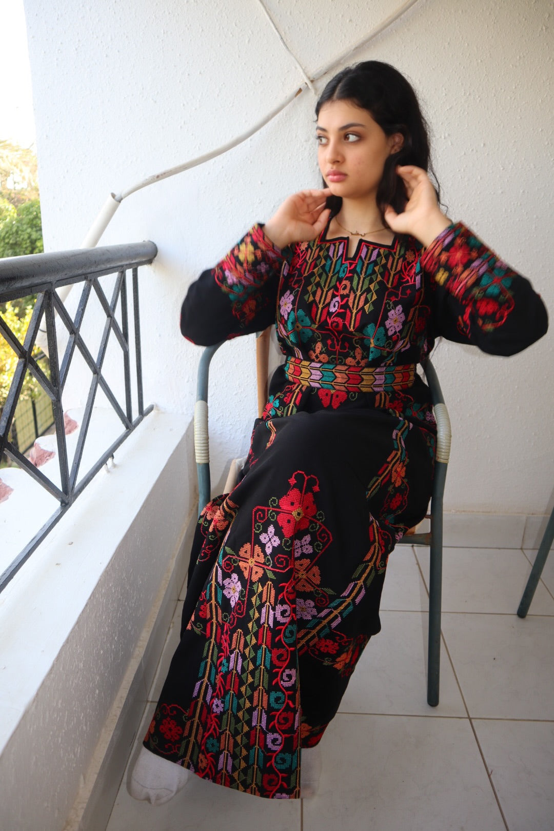 Floral Sinawy Thobe