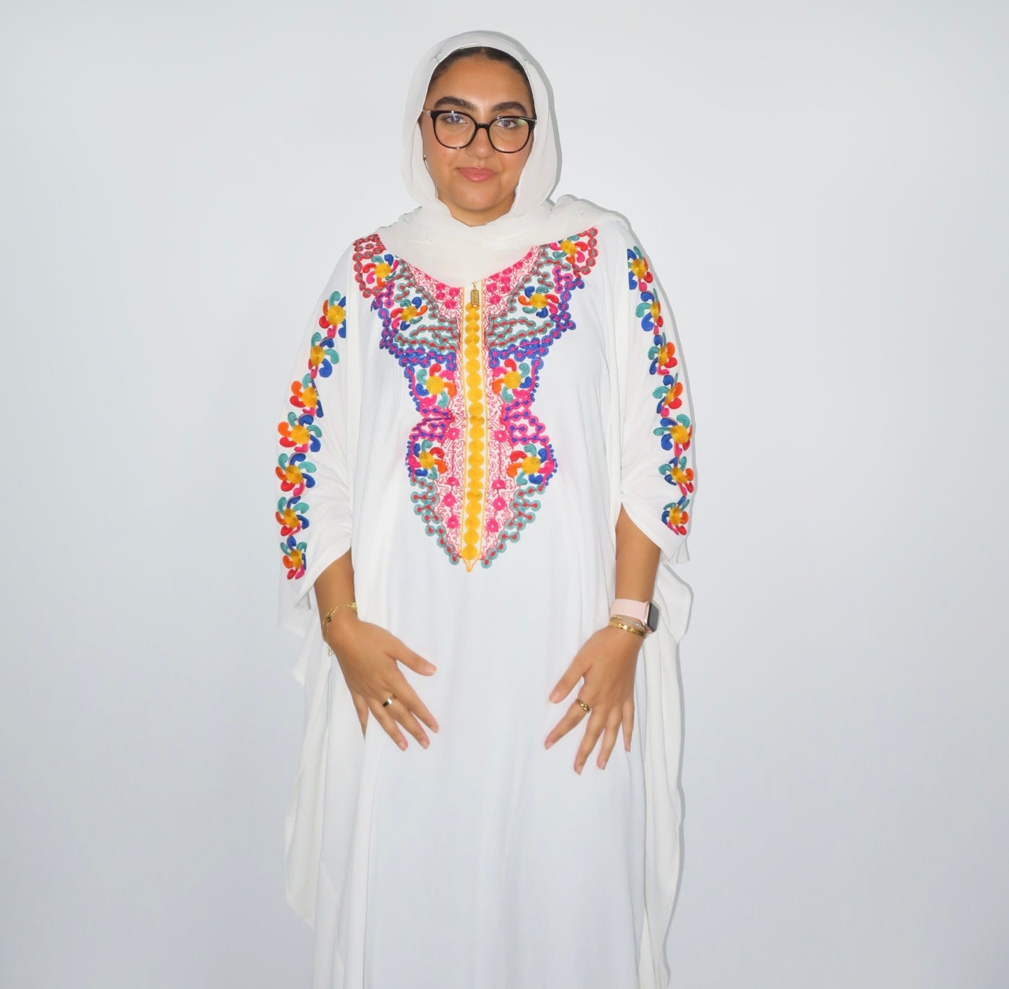 Nubian Butterfly Abaya (with tie inside)