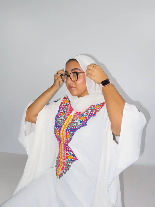 Nubian Butterfly Abaya (with tie inside)