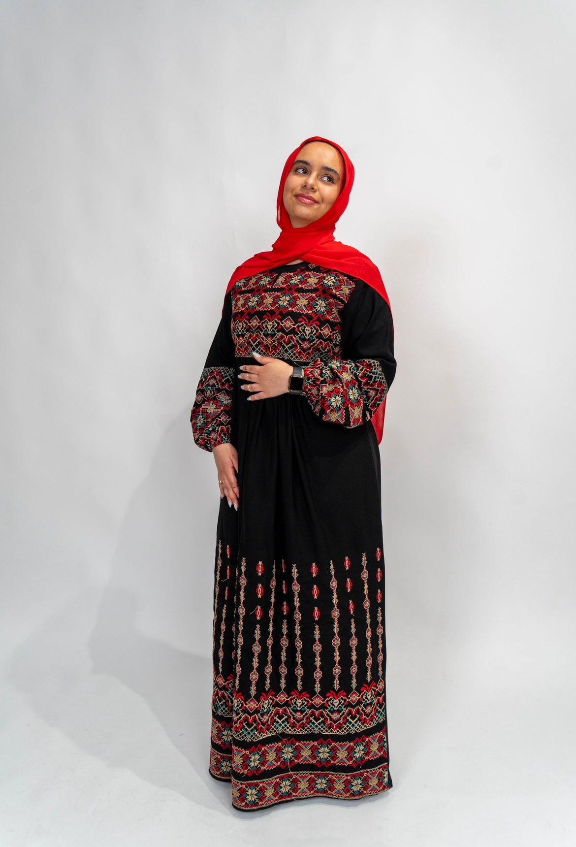Sinai Rainbow Mosaic Abaya