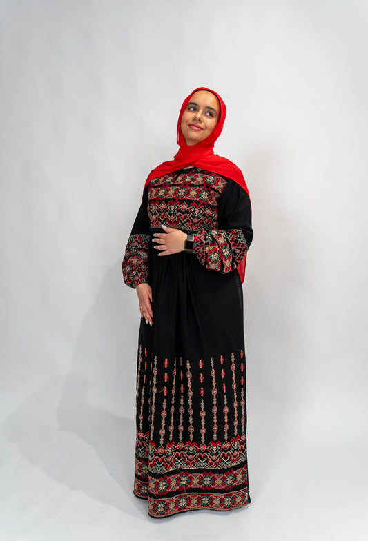 Sinai Rainbow Mosaic Abaya